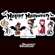 Load image into Gallery viewer, The sticker with a black background.