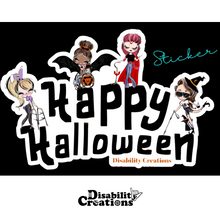 Load image into Gallery viewer, The sticker with back and white background.