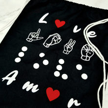 Load image into Gallery viewer, The drawstring bag on the marble table