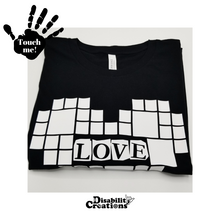 Load image into Gallery viewer, Love Heart-Shaped Collage T-Shirt! (Feel the Design)