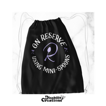 Load image into Gallery viewer, The drawstring bag, purple option.