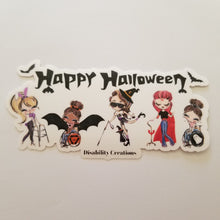 Load image into Gallery viewer, Inclusive Sticker, Happy Halloween
