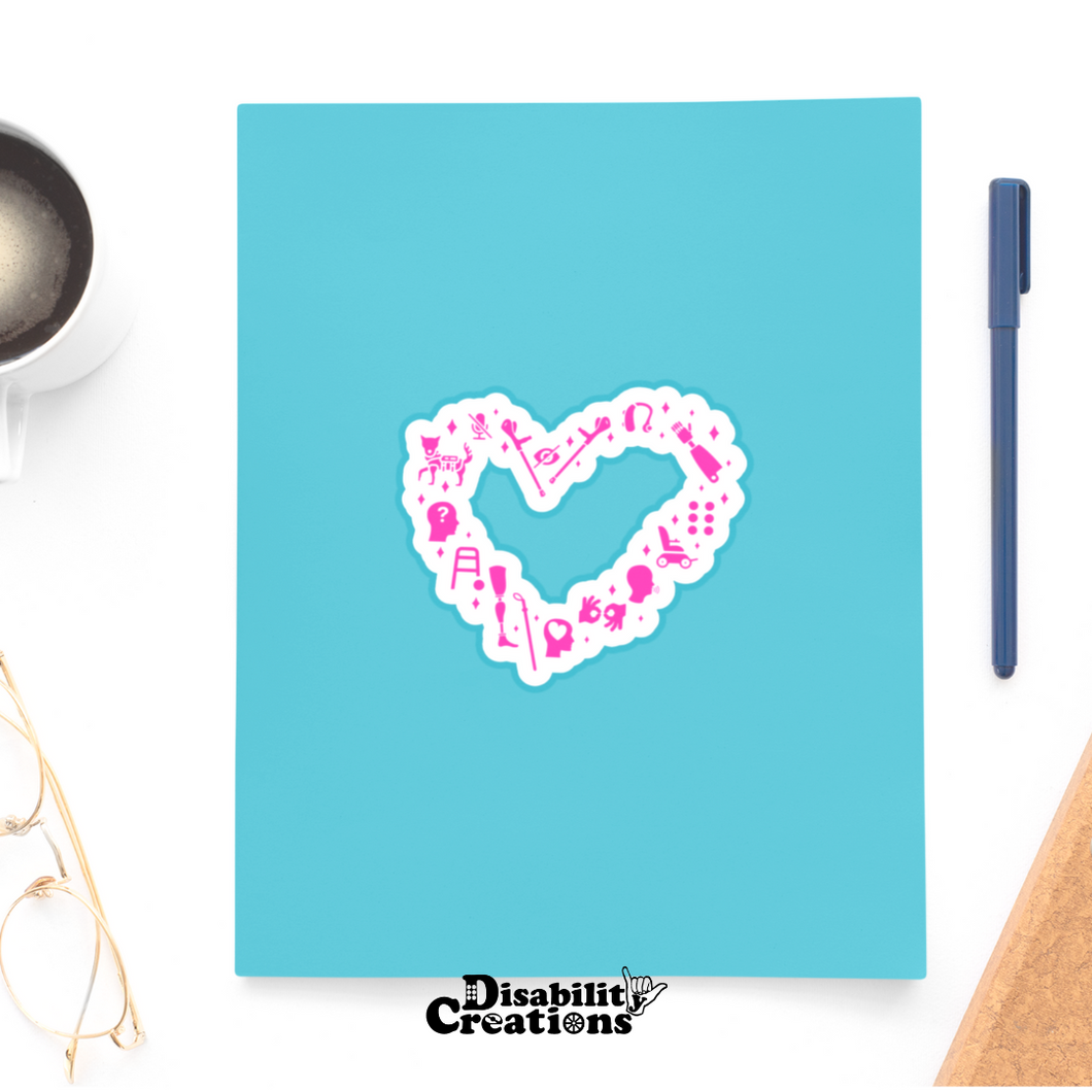 Disability Community Love Sticker