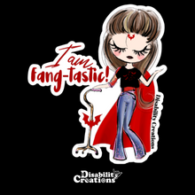 Load image into Gallery viewer, The sticker with a black background.

