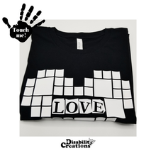 Load image into Gallery viewer, Love Heart-Shaped Collage T-Shirt! (Feel the Design)
